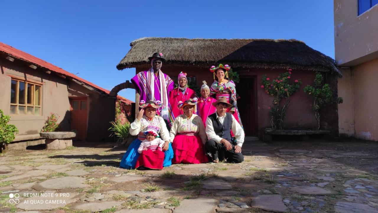 Hospedaje Rural La Florida En Llachon, Titicaca Пуно Экстерьер фото