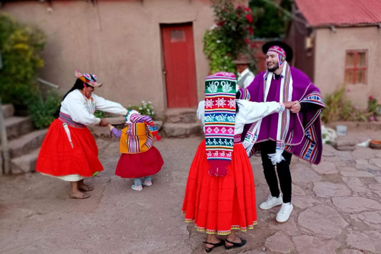 Hospedaje Rural La Florida En Llachon, Titicaca Пуно Экстерьер фото