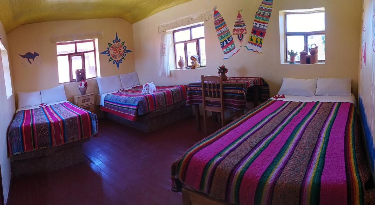 Hospedaje Rural La Florida En Llachon, Titicaca Пуно Экстерьер фото